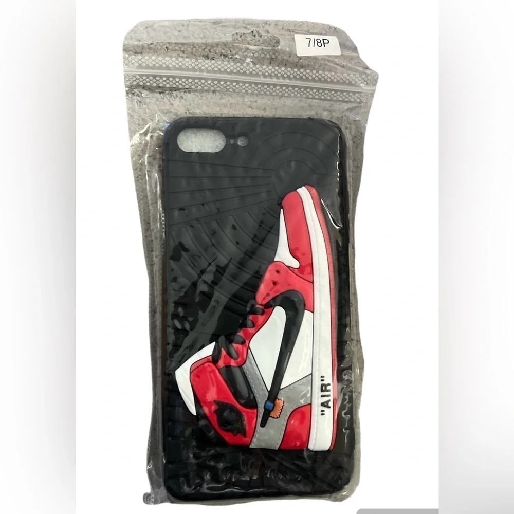 Air Jordan 3D Silicon Embossed phone case.